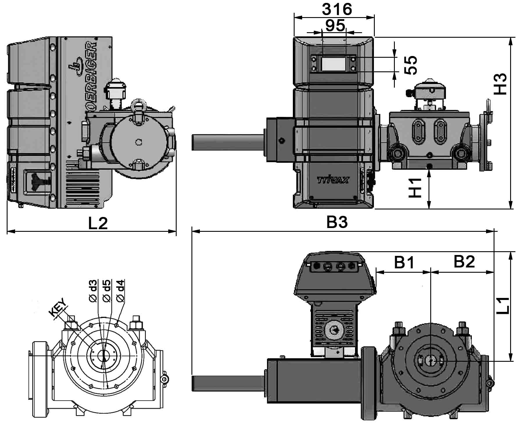 TriVAX Standard智能电液执行器(标准型) HOERBIGER