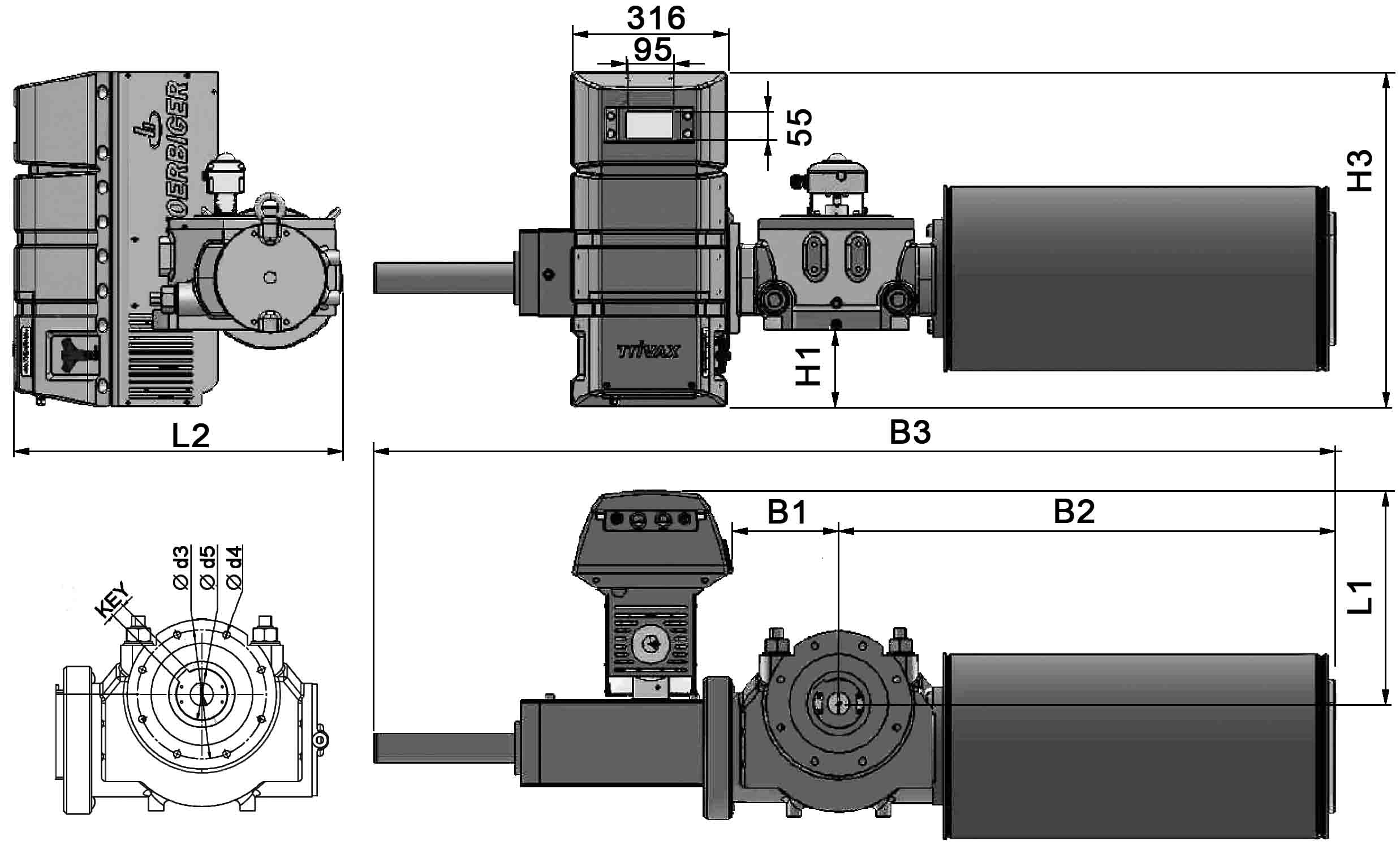 TriVAX Standard智能电液执行器(标准型) HOERBIGER