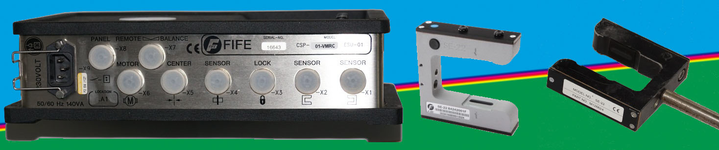 Fife CSP-01R edge controller, SE-22 infrared sensor